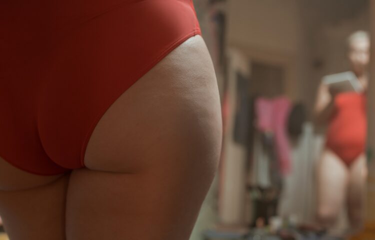 Close Up Shot of a Woman's Butt